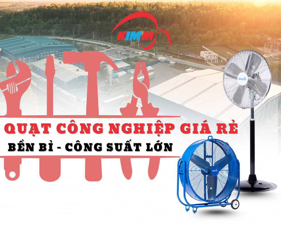 Quạt Công Nghiệp Giá Rẻ - Bền Bỉ, Công Suất Lớn