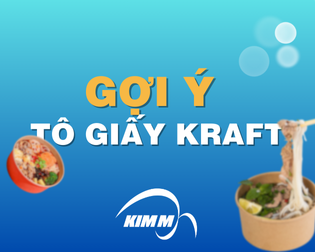 Tô Giấy Kraft Đủ Size - Đựng cơm, phở, các loại