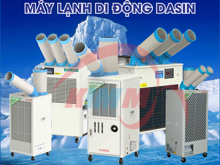 Máy lạnh di động Dasin: Không cần lắp đặt, dễ dàng di chuyển!
