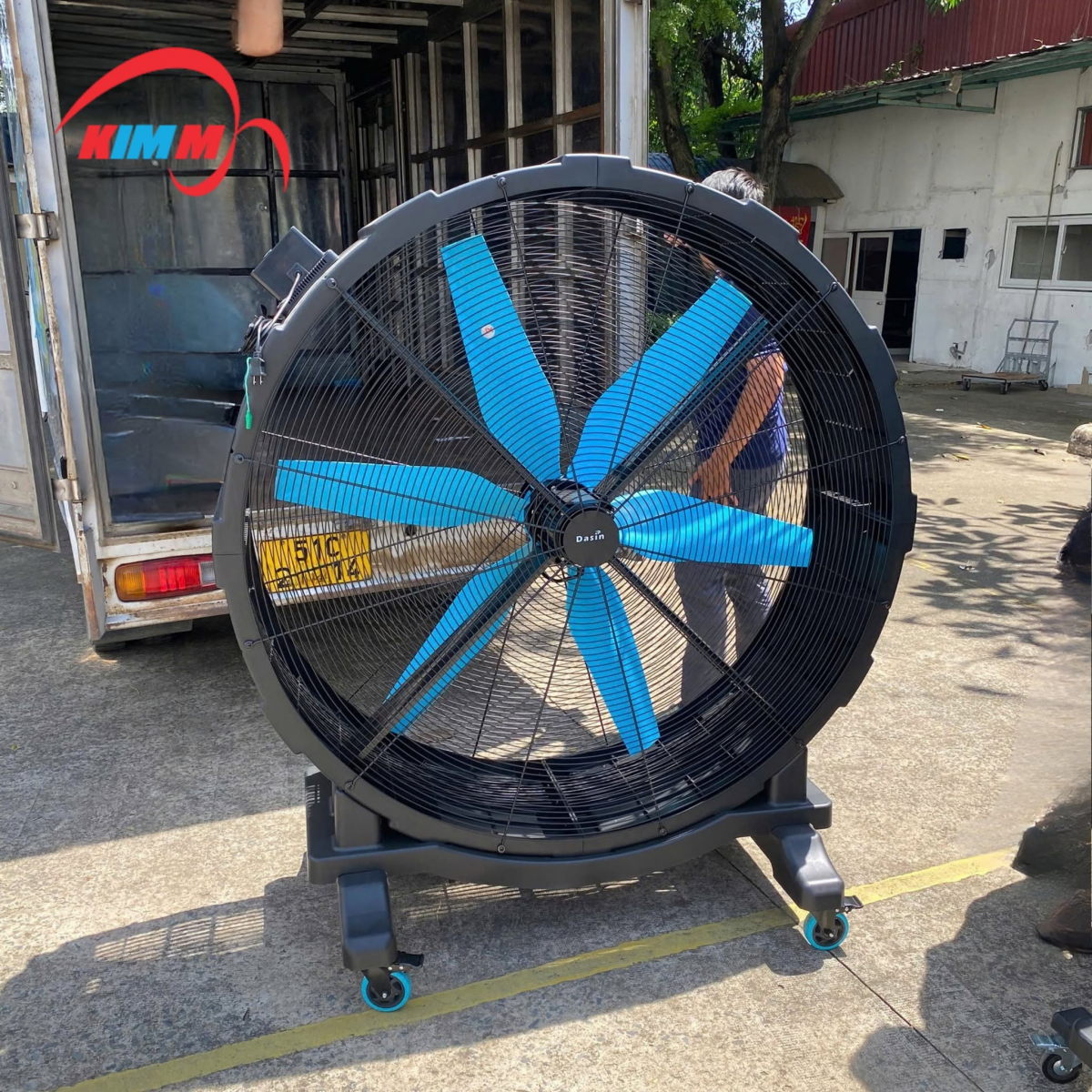 Quạt công nghiệp có bánh xe