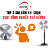 Top 3 Sai Lầm Khi Chọn Quạt Công Nghiệp Nhà Xưởng