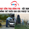 Quạt cắm trại dùng pin – Vật dụng không thể thiếu cho phượt thủ