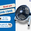 Quạt Pin DHE-1845 – Bền, Nhẹ, Tiết Kiệm Không Gian