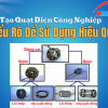 Cấu Tạo Quạt Điện Công Nghiệp – Hiểu Rõ Để Sử Dụng Hiệu Quả