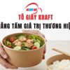 Tô Giấy Kraft - Nâng Tầm Giá Trị Thương Hiệu