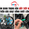 Tầm quan trọng của dây tiếp địa trên các quạt công suất lớn